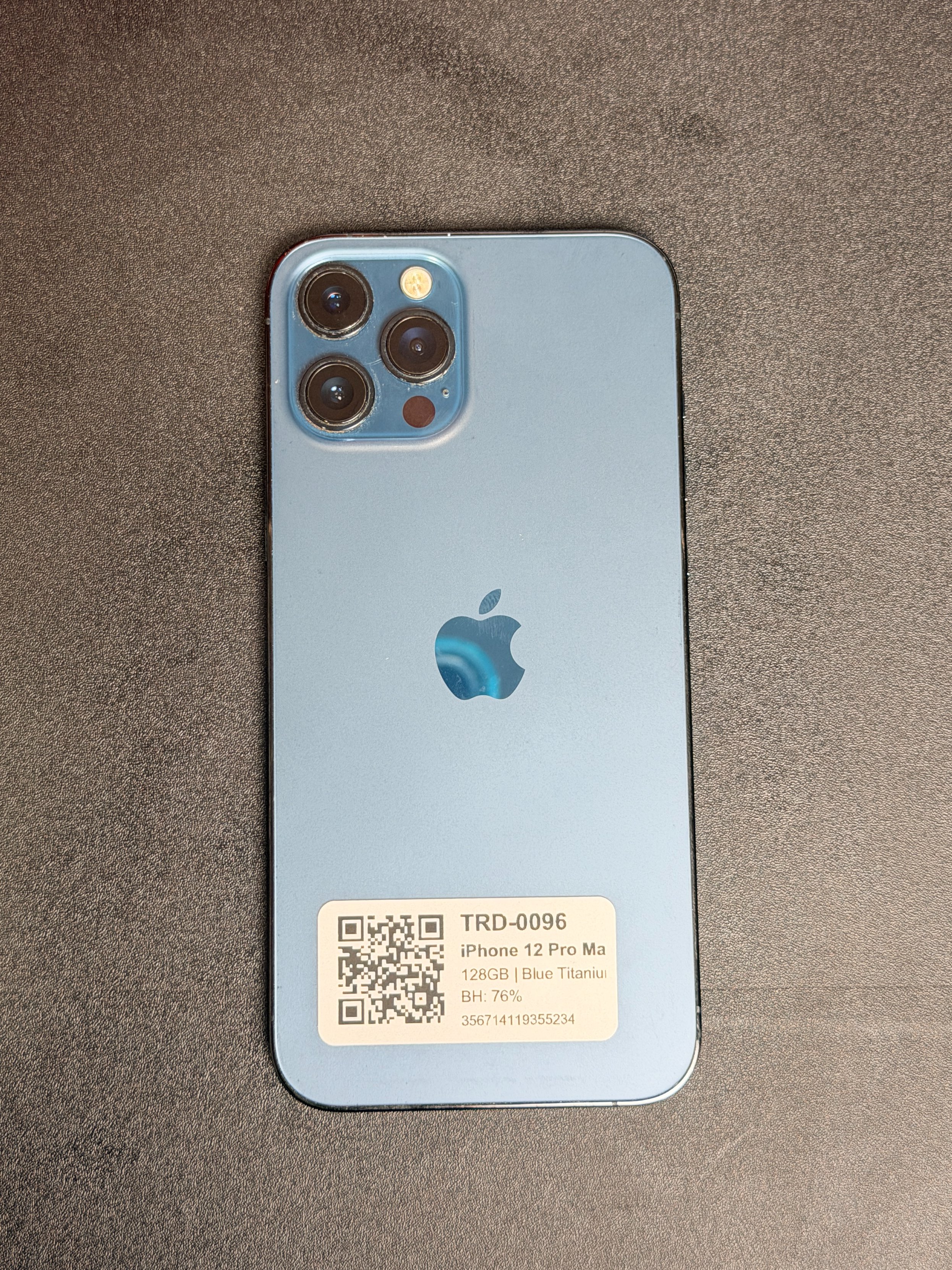 iPhone 12 Pro Max Blue Titanium