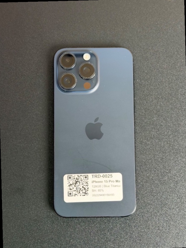 iPhone 15 Pro Max Blue Titanium
