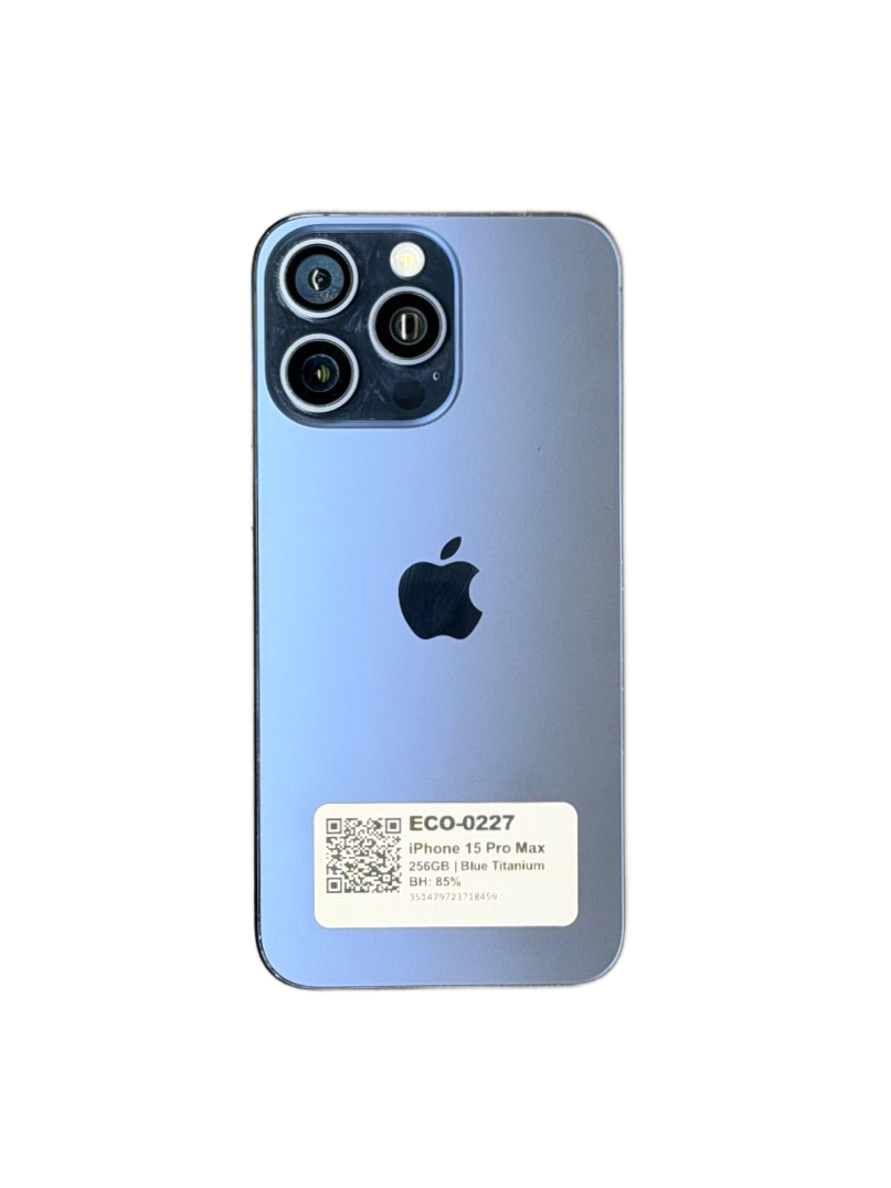 iPhone 15 Pro Max Blue Titanium