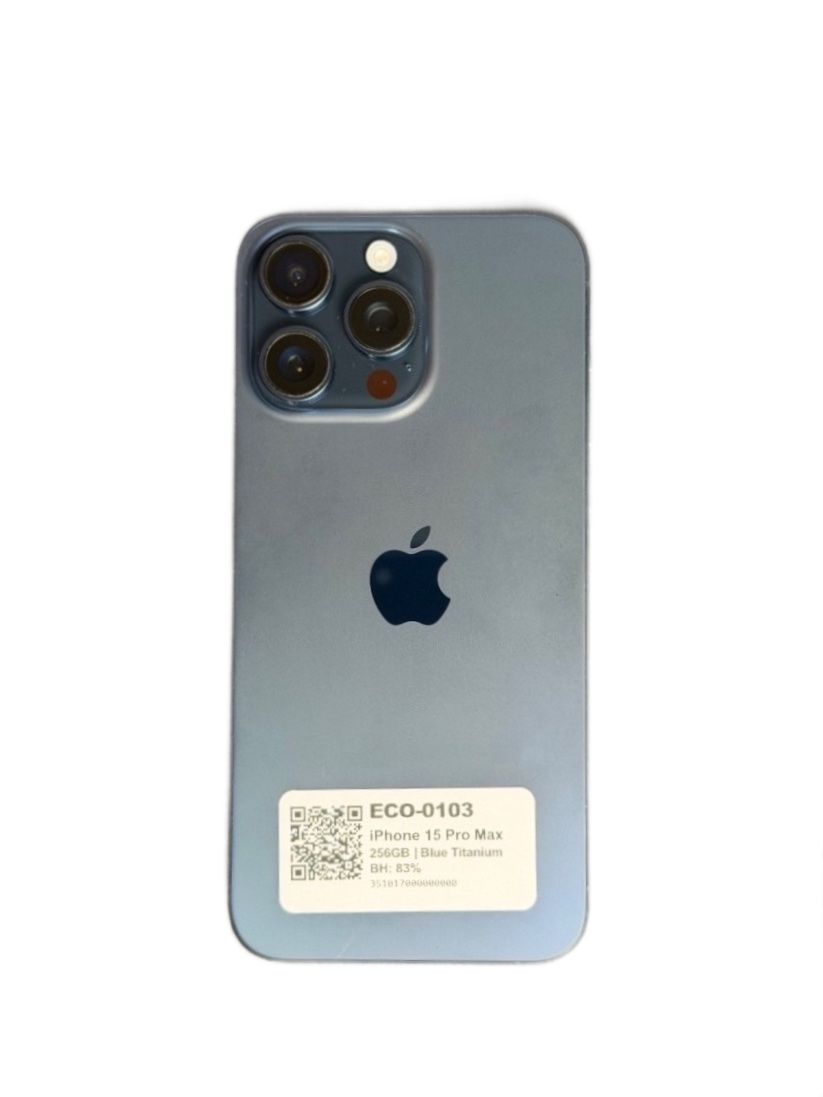 iPhone 15 Pro Max Blue Titanium